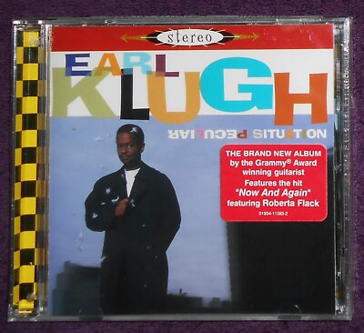 EARL KLUGH - Peculiar Situation, Scarce 1999 Jazz CD, Roberta Flack, NEW