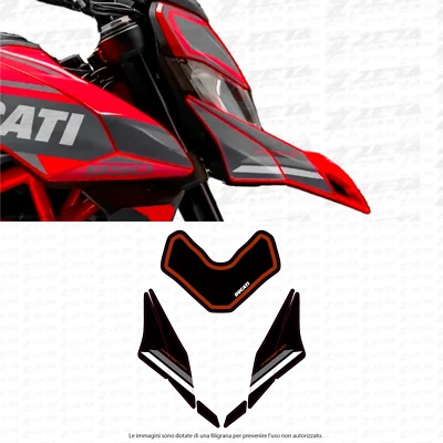ZETA GRAPHICS Kit grafiche becco per Ducati Hypermotard 950