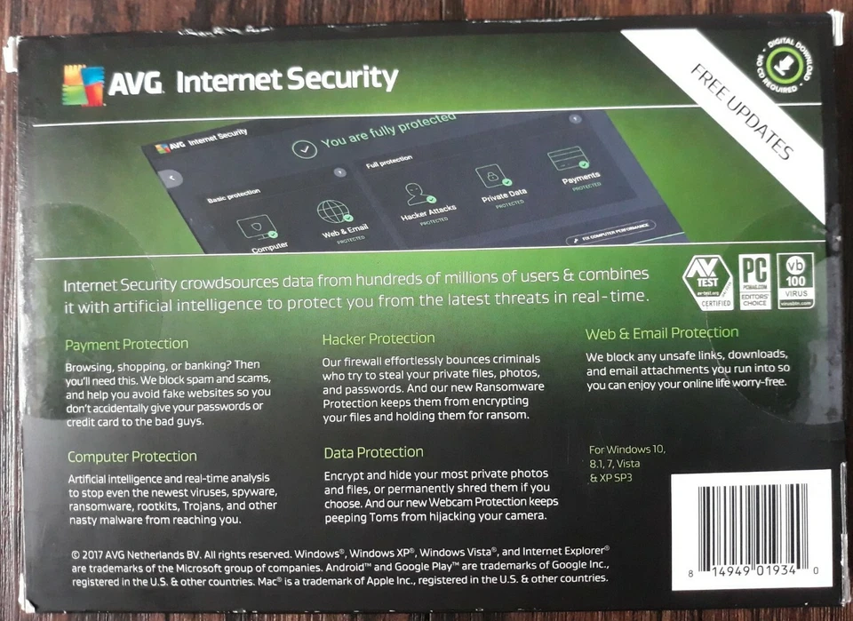 Avg internet security - Image 2 of 2