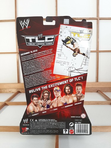 WWF WWE TLC Tables Ladders Chairs Rey Mysterio Action Figure Mattel Rare Limited - Picture 4 of 8