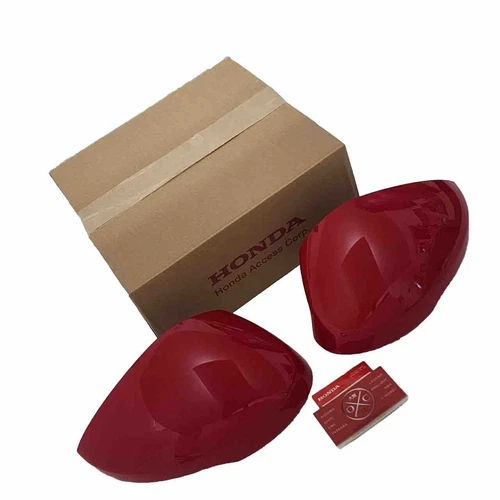 Genuine OEM FL5 Honda Civic Type R JDM Door Mirror Cap Covers Red Honda Access