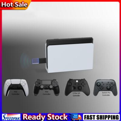 Wireless Controller Adapter Bluetooth-compatible USB Receiver for Switch Xbox Ho