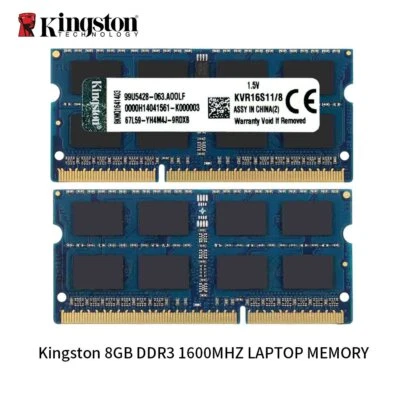 Kingston 32 GB 16 GB 8 GB PC3-12800 DDR3 1600 MHz 204 pines SODIMM memoria RAM para computadora portátil Reino Unido