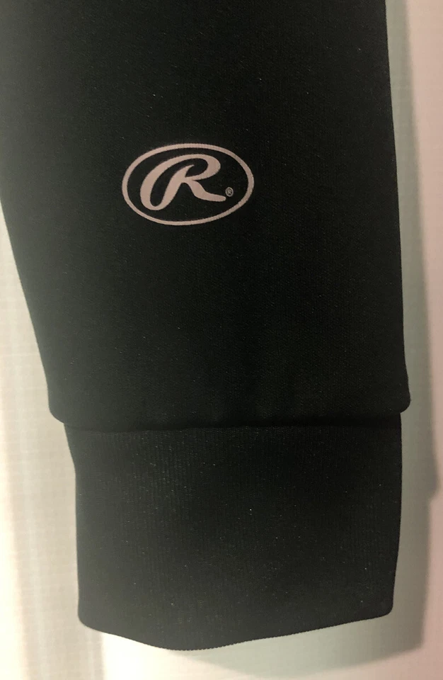 Rawlings Mock Turtleneck Green Gray Adult Large  - Imagem 3 de 4