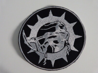 Soilwork logo embroidered iron on patch (USA shipping) In Flames, At the Gates