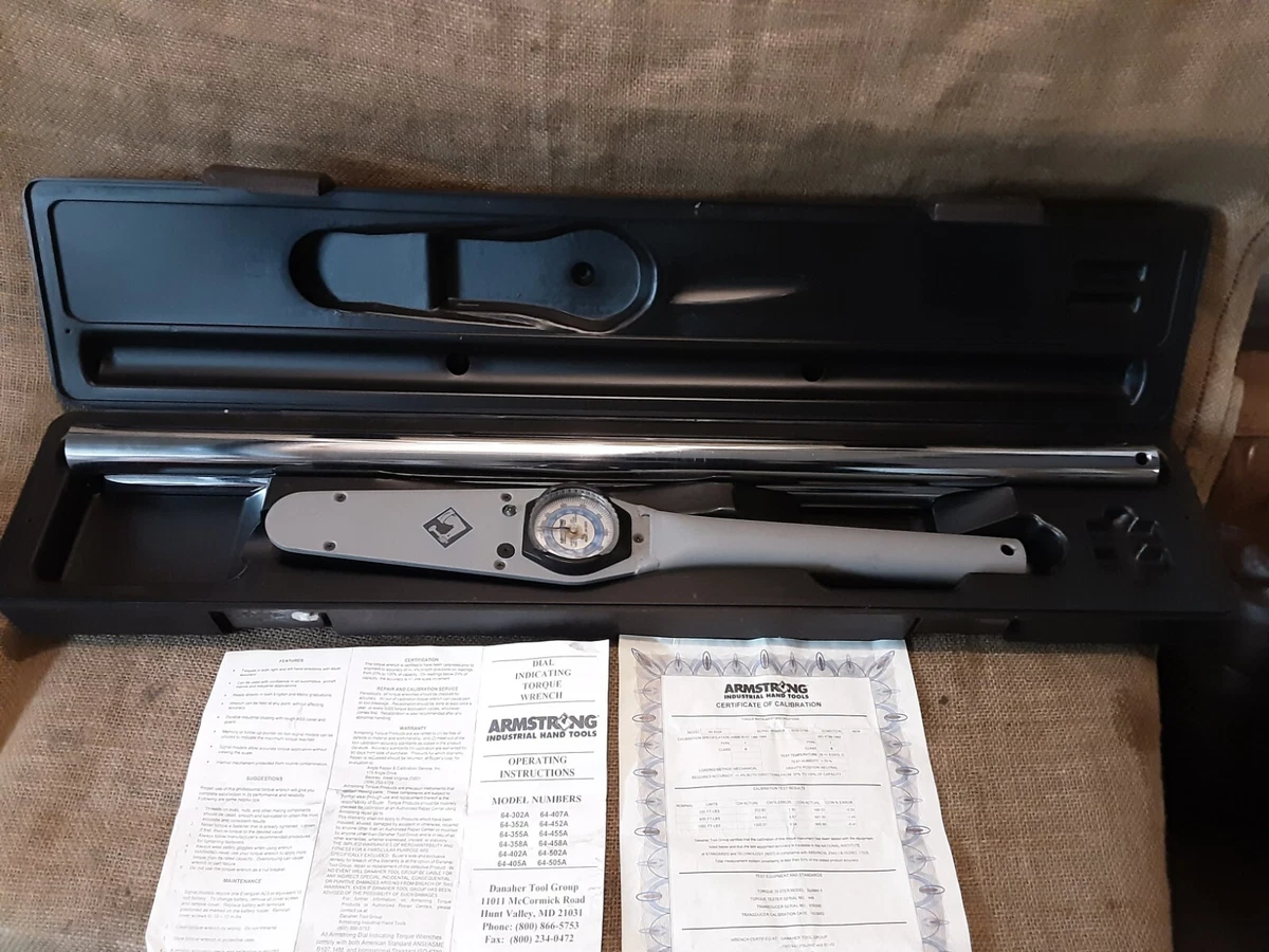 Armstrong Torque Wrench 64 502A 1