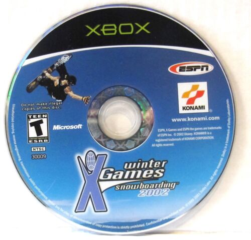 Xbox ESPN Hiver X-Games Snowboarding 2002 disque seulement LIRE - Photo 1 sur 1