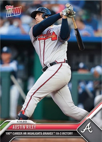2023 Topps Now 121 Austin Riley