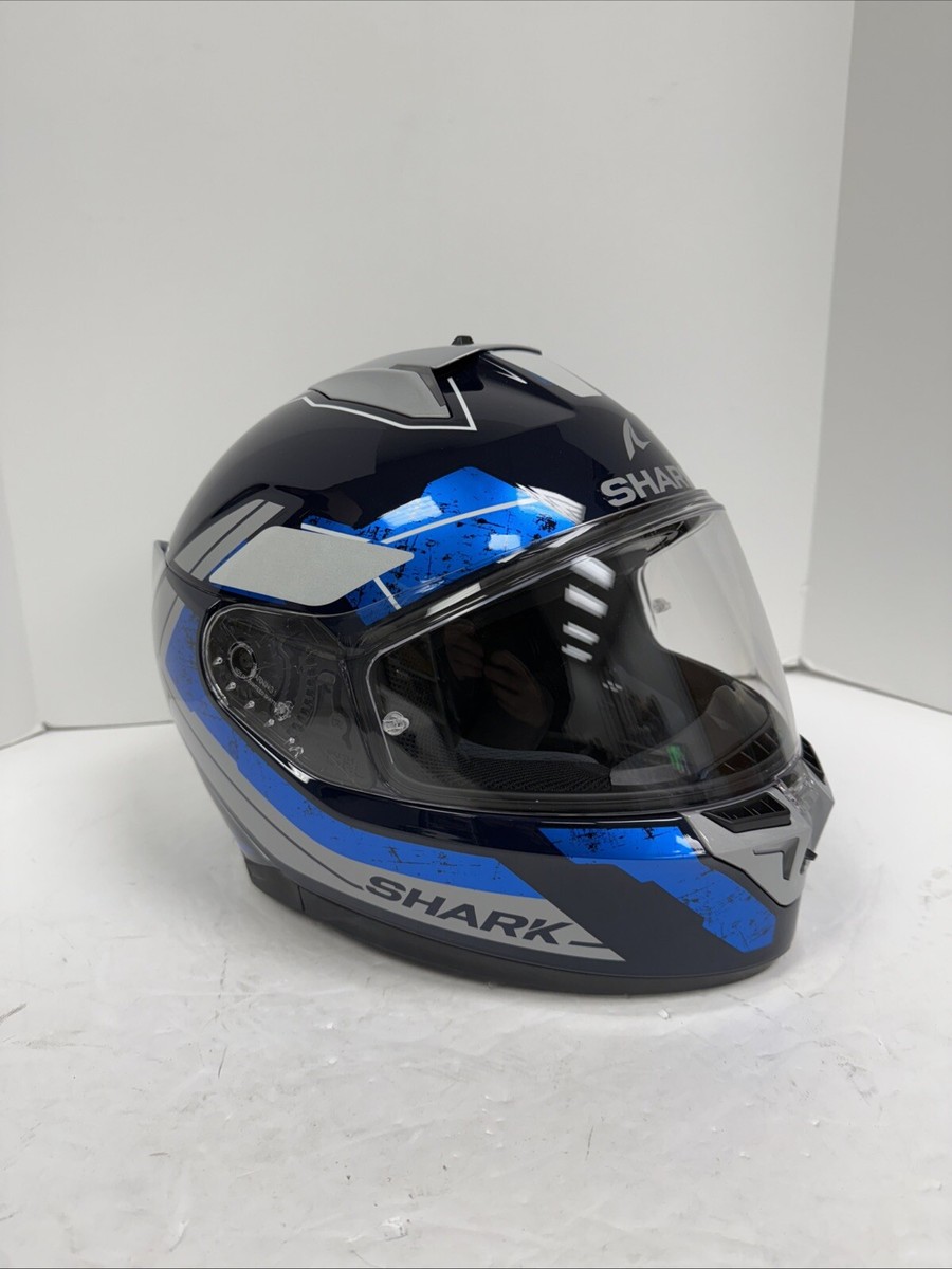 Casco Integrale SHARK SKWAL I3 RHAD Con LED - White/Red, Taglia S