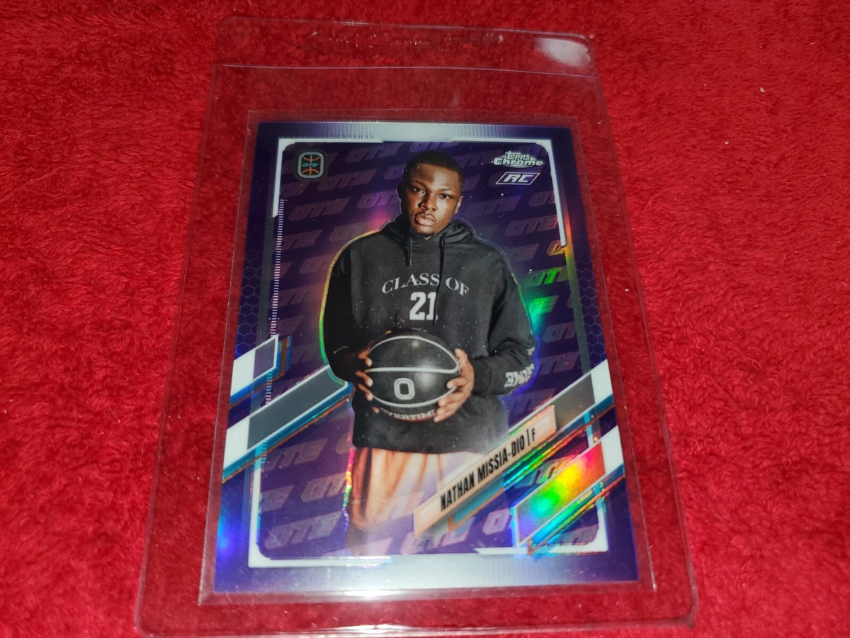 TOPPS CHROME OVERTIME BASKETBALL CARD #91 NATHAN MISSA DIO RC PURPLE OTE  185299 | eBay