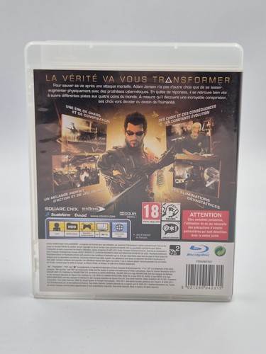 Juego Sony PlayStation 3 Deus Ex Human Revolution Completo Con Manual PS3 PAL - Imagen 2 de 3