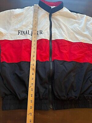 1994 Final Four Charlotte Jacket NCAA Delong Full Zip Tri 1994 Final Four Charlotte Jacket NCAA Delong Full Zip Tri
