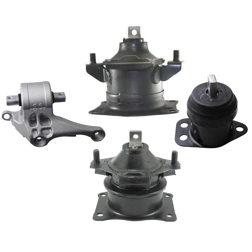 Montaje de motor hidráulico de calidad OEM y montaje de transmisión 4 piezas para 05-08 Acura RL 3,5 automático Foto 2 de 4