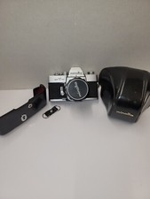 Minolta Excel. Cond SRT 101 35mm SLR Film Camera W/50MM 1.4 Case/Manual/Guide