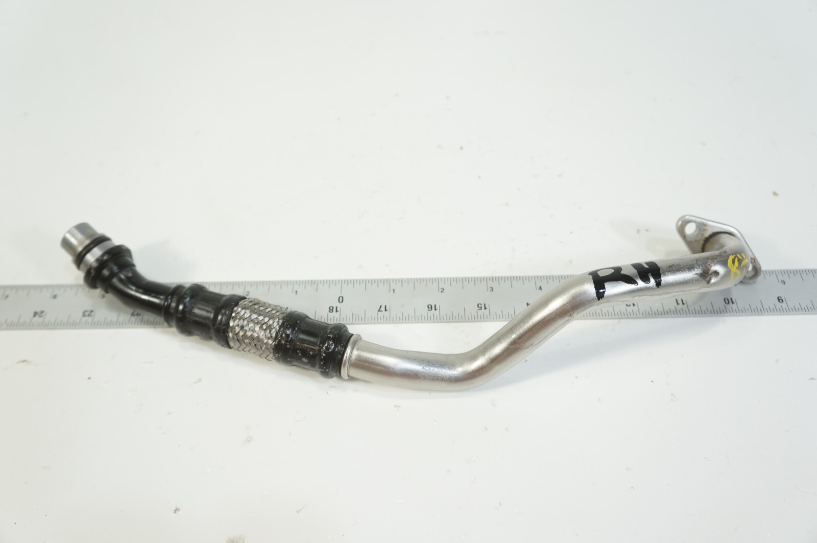 Oem 03-2012 Bentley Flying Spur GT GTC Turbocharger Return Oil Line Right Side