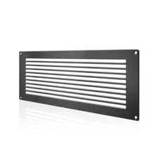 AIRFRAME Passive Ventilation Grille 17" Black for AV Equipment Rooms & Closets