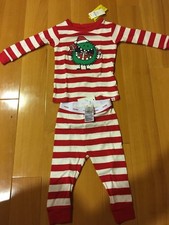 BABY GAP 2 Piece Monster Sleep Set 100 COTTON 6-12 M  12-18 M PJ