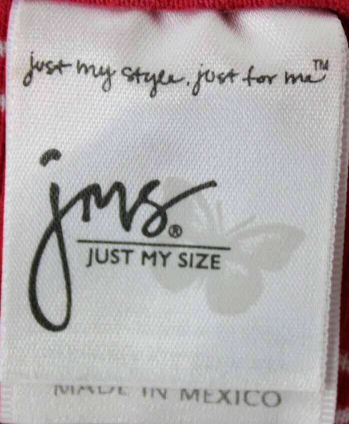 JMS Size 2X 18W / 20W Women's Top Pullover Sleeveless Tank Striped Multicolor - Image 3 of 4