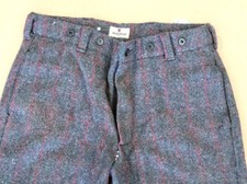 WOOLRICH WOOL HUNTING PANTS 36 WAIST/26 INSEAM GOOD CONDITION DEER HUNT COLD WX