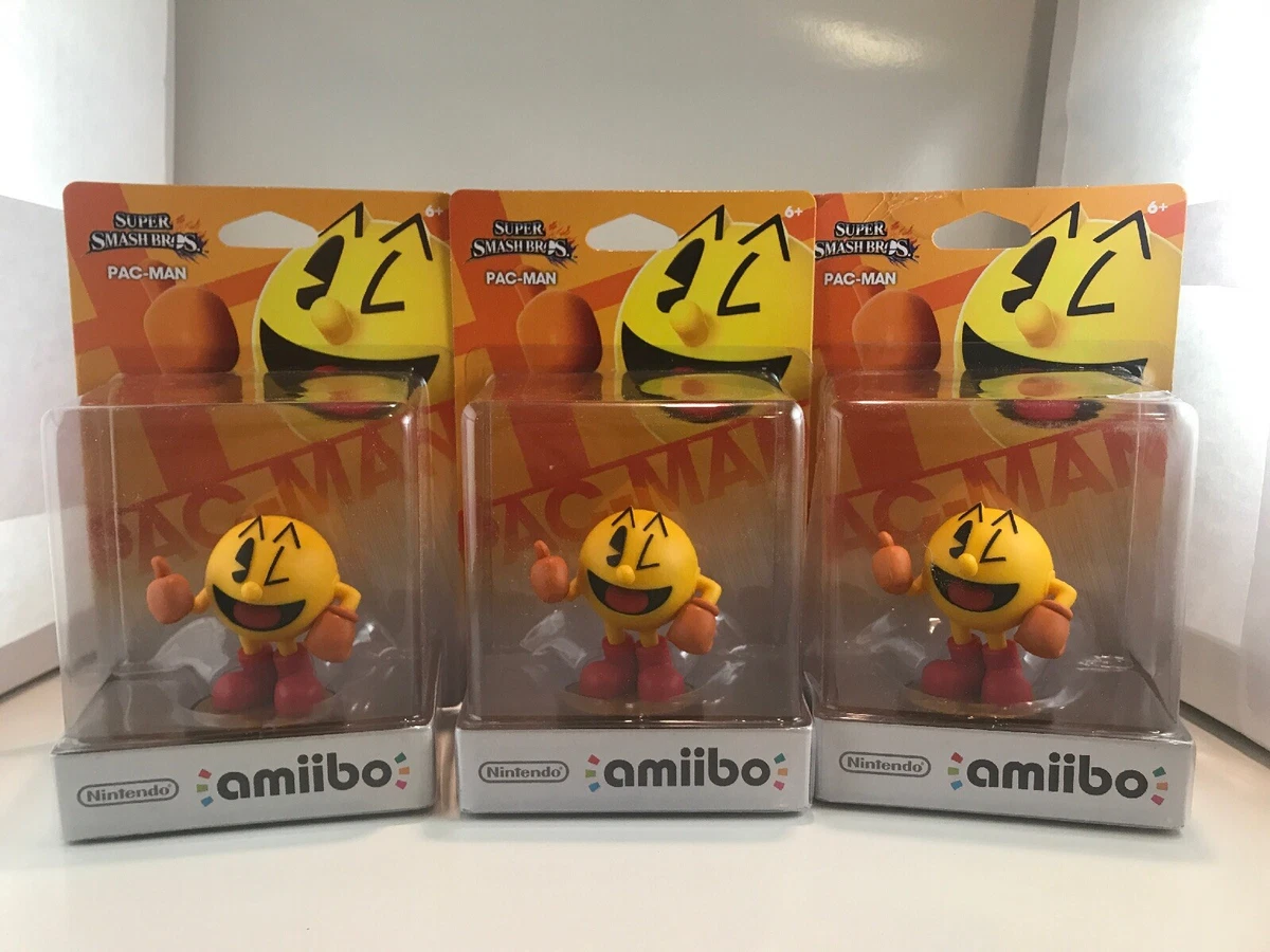 Pac Man Amiibo Super Smash Bros Series Nintendo Switch Wii U 3DS