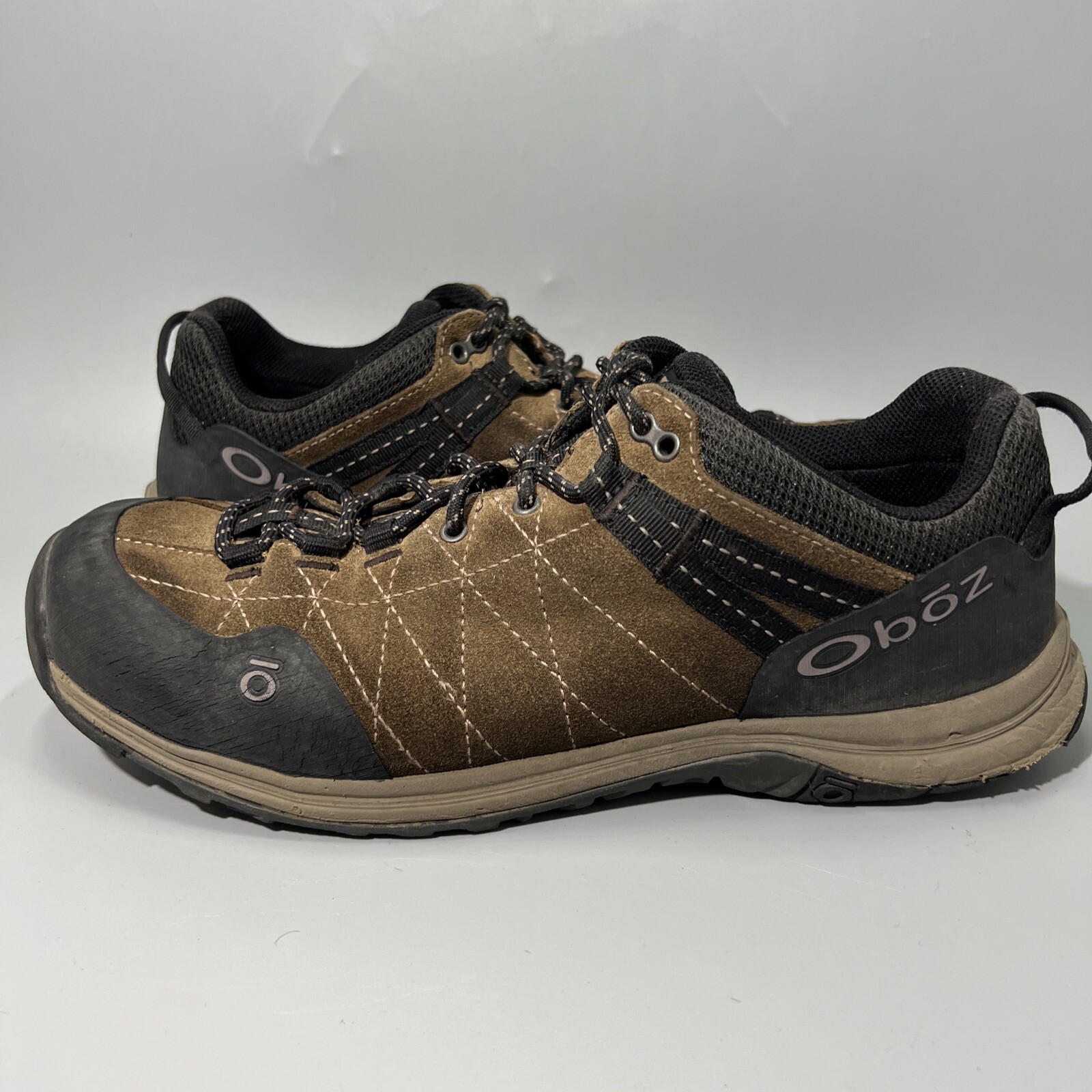 OBOZ Hyalite Low Hiking Shoes Brown 