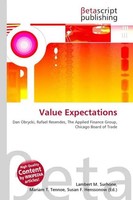 Lambert M. Surhone (U. A.) | Value Expectations | Taschenbuch | Englisch (2026)