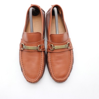 COLE HAAN Somerset link bit loafers brown leather men 11M‎ Cole Haan Somerset Link Bit Loafers Brown | Mercari main image 4