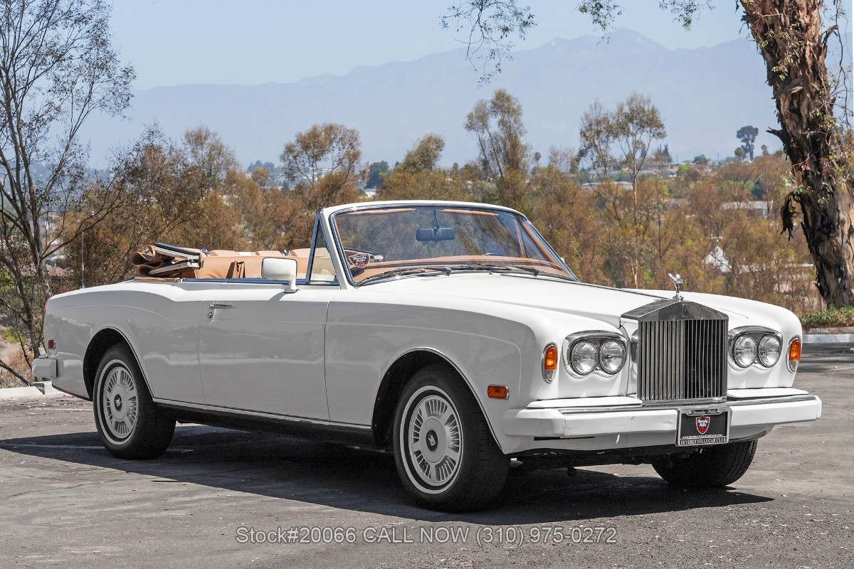 1987 Rolls-Royce Corniche Convertible