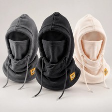 3-in-1 Winter Fleece Balaclava Hood Face Mask Neck Warmer Windproof Unisex