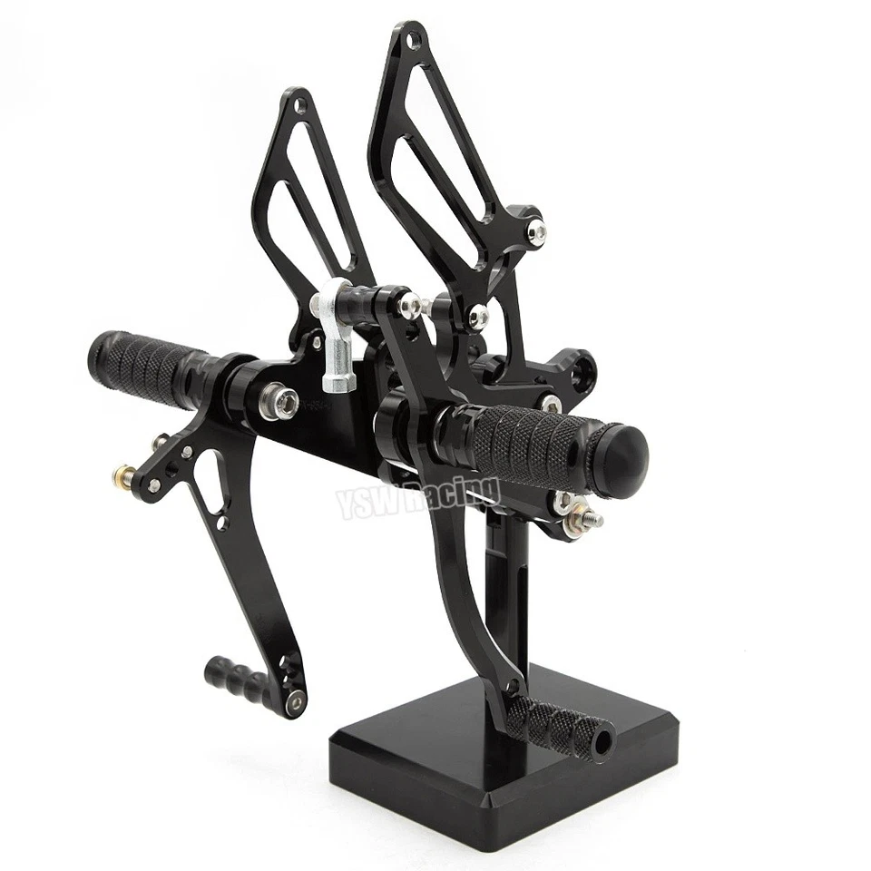 For Honda CBR954RR CBR929RR 2000 2001 2002 2003 CNC Rearset Footpegs Pedals Sets - Image 4 of 4