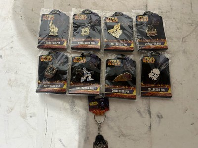 9 Vintage 2005 STAR WARS Revenge of the Sith Collector Pins *NEW* Free Shipping