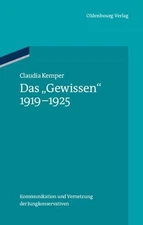 Claudia Kemper Das "Gewissen" 1919-1925 (Hardback) Ordnungssysteme
