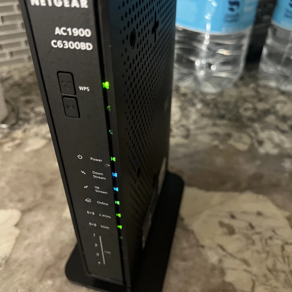 NETGEAR C6300BD AC1900 DOCSIS 3.0 Cable Modem Wi-Fi Router Comcast Cox Xfinity - Image 3 of 4