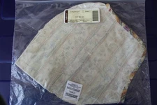 Longaberger Botanical Fields Stripe 11" 11inch Woven Bowl Basket Liner #20088277