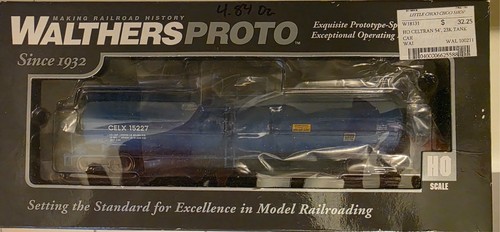 Coche tanque de flujo embudo Walthers Proto 54' 23.000 gal UTLX Celtran CELX #15227 | Condition: New