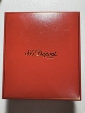 S.T. Dupont Gold Lighter #1539 in Red Case