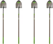 round Point Shovel, 4-Pack