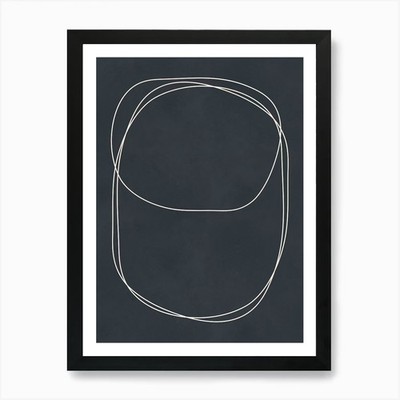 Expressive lines 1 Art Print Framed Wall Art Poster Canvas Print Picture