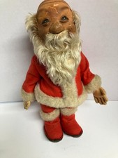 53 STEIFF SANTA CLAUS NO HAT 731 12" MOVEABLE ARMS LEGS NO PAPER TAG or BUTTON