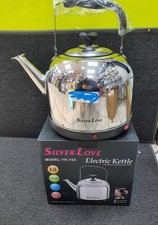 Silver Love Electric Kettle