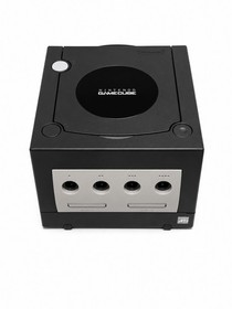 Nintendo GameCube  Black Home Console w/ Factory Controller, Cables & FIFA 2004