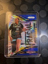 Kamilla Cardoso 2025 WNBA Prizm Blue Pulsar 080/199 Fractal #10 Chicago Sky