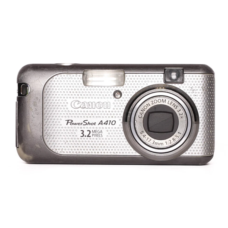 Canon PowerShot A410 3.2MP Digital Camera - Silver - READ DESCRIPTION - Image 4 of 4