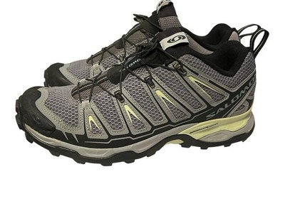 Salomon X Ultra Ortholite Contagious  Shoes Gray Green 328241 Womens Size 9