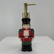 Lenox Toy Soldier Soap Lotion Pump Dispenser New Ceramic HTF 8   845514