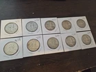 10 x Franklin Half Dollars EXACT COIN 5$ Face Value lot silver inflation #17