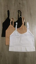 3 Pack Large Seamless Nursing Cami Bra for Breastfeeding and Maternity