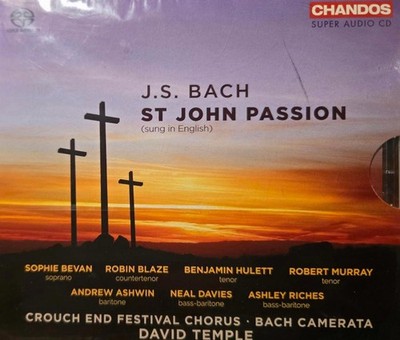 J.S. Bach St John Passion Super Audio CD New