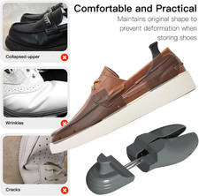 Shoe Tree, Plastic Shoe Trees for Men  Women, Shoe Stretcher Sneakers Leathe...