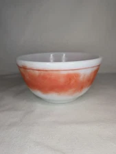 vtg Pyrex red small MIXING BOWL 1 1/2 Quart qt primary color nesting dish pot
